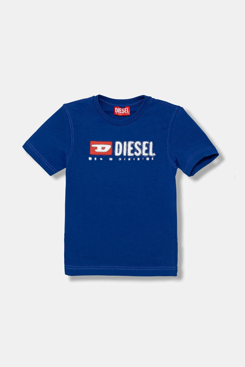 Diesel  Dětské bavlněné tričko  TADJUSTK14 T-SHIRT