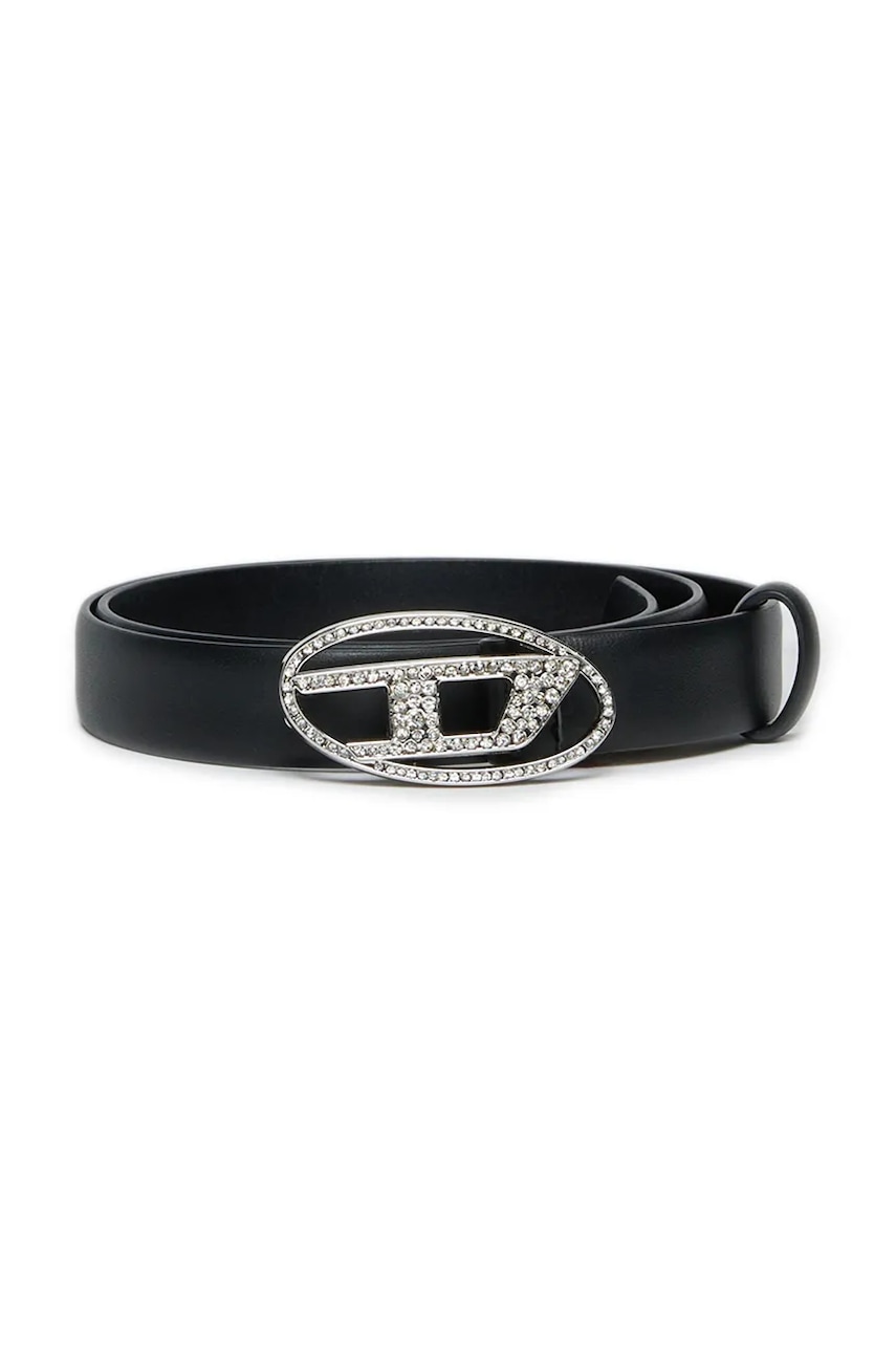 Diesel  Dětský kožený pásek  B1DRCRYSTAL BELTS