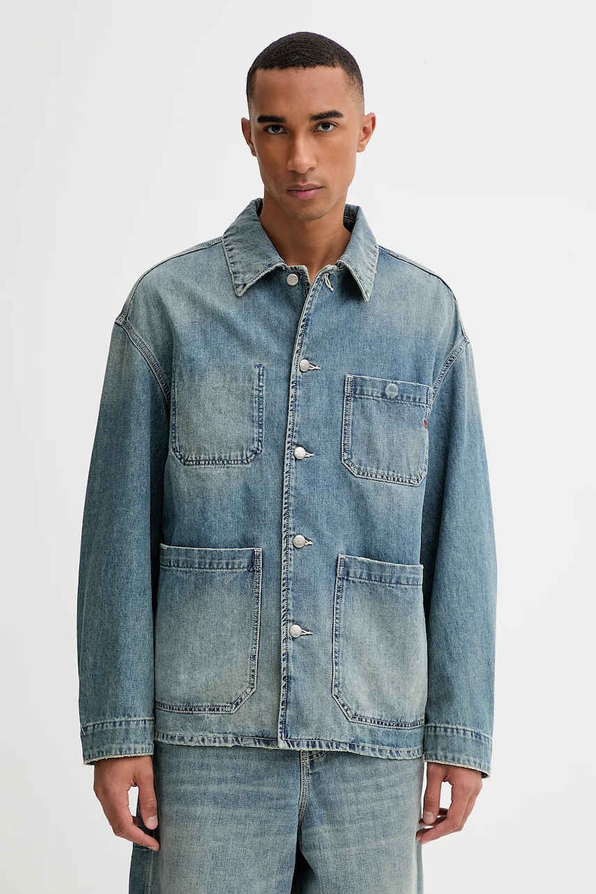 Diesel  Džínová bunda  D-STACK-U JACKET