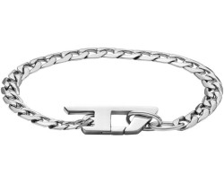 Diesel Elegantní ocelový náramek DX1496040