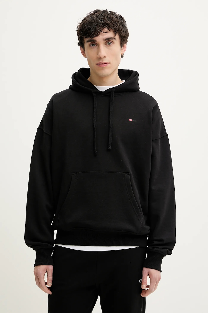 Diesel  Mikina  S-ROB-HOOD-MICRODIV SWEAT-SHIR