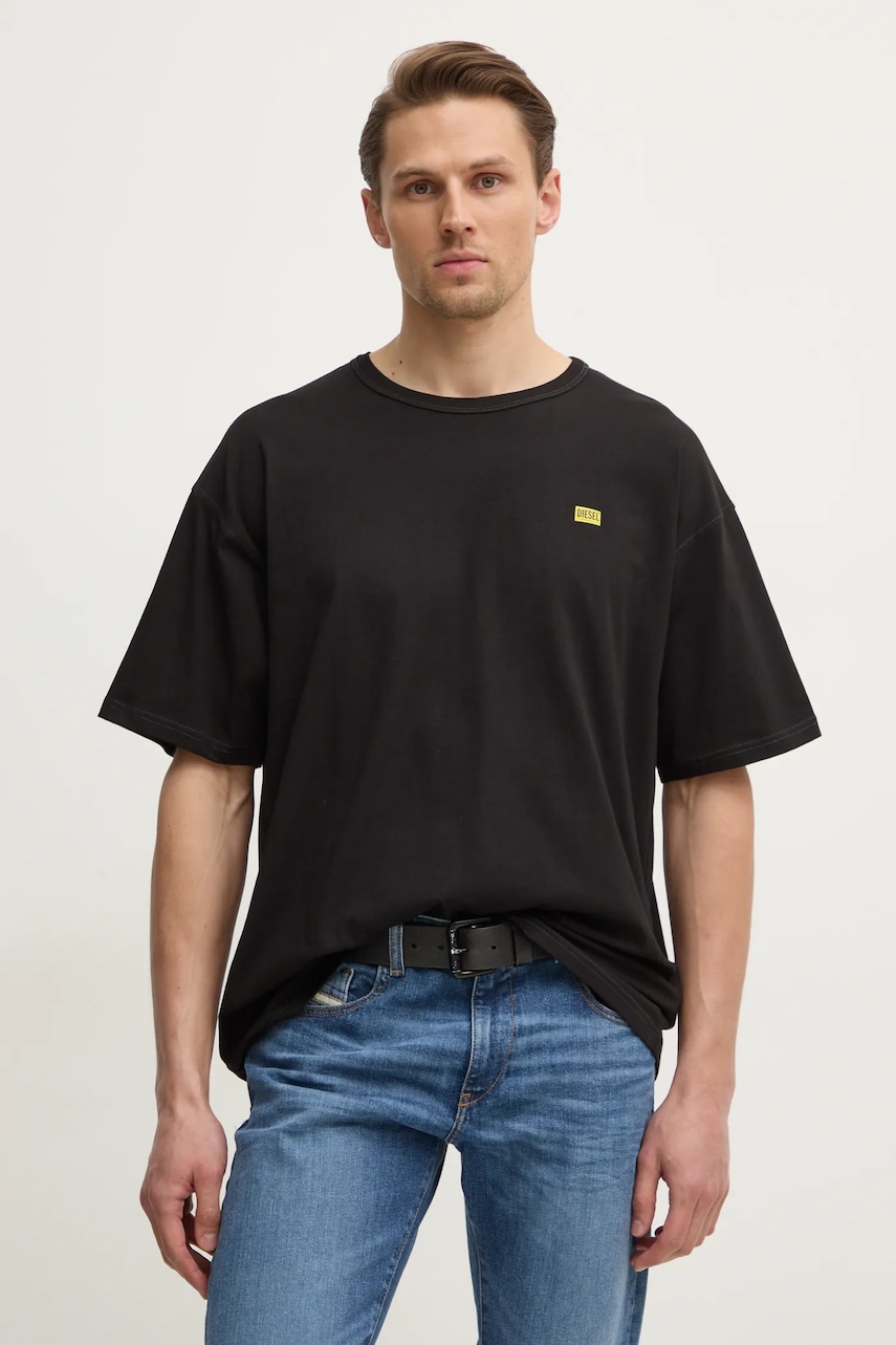 Diesel  oversize tričko pánské bavlněné T-BOXT-R30 T-SHIRT