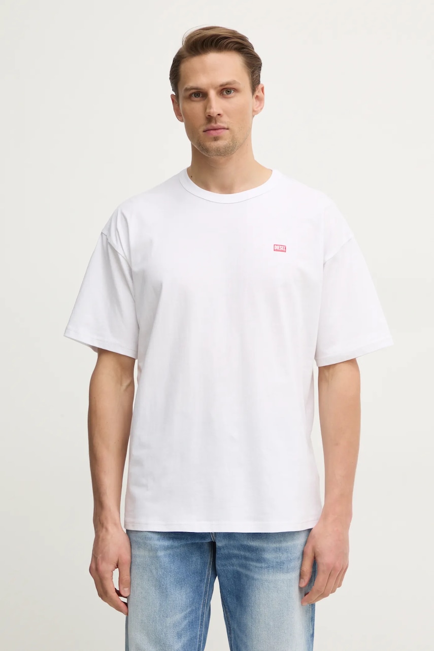 Diesel  oversize tričko pánské bavlněné T-BOXT-R30 T-SHIRT