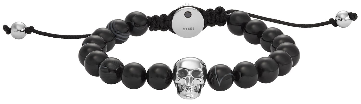 Diesel Pánský korálkový náramek z achátu DX1381040