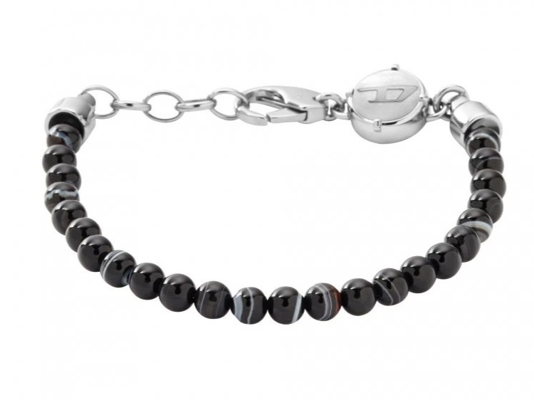 Diesel Slušivý korálkový náramek pro muže DX0848040