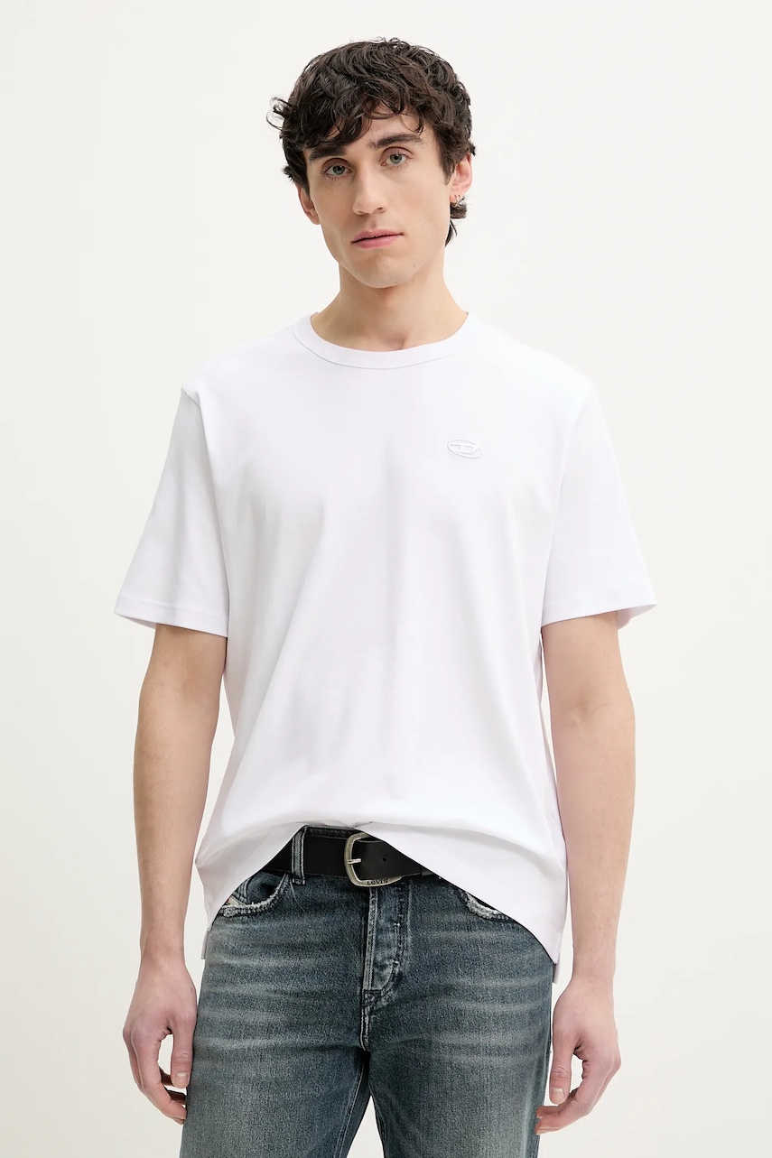 Diesel  Tričko  T-ADJUST-SLITS-R17 T-SHIRT