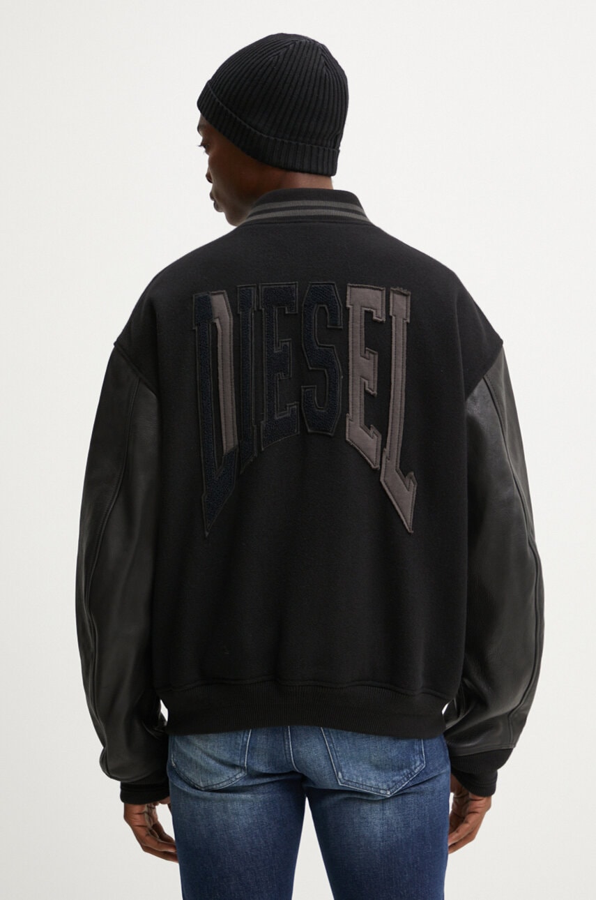 Diesel  Vlněná bomber bunda  L-NYMAN