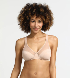 DIM GENEROUS WIREFREE BRA - Women's underwire bra - nude