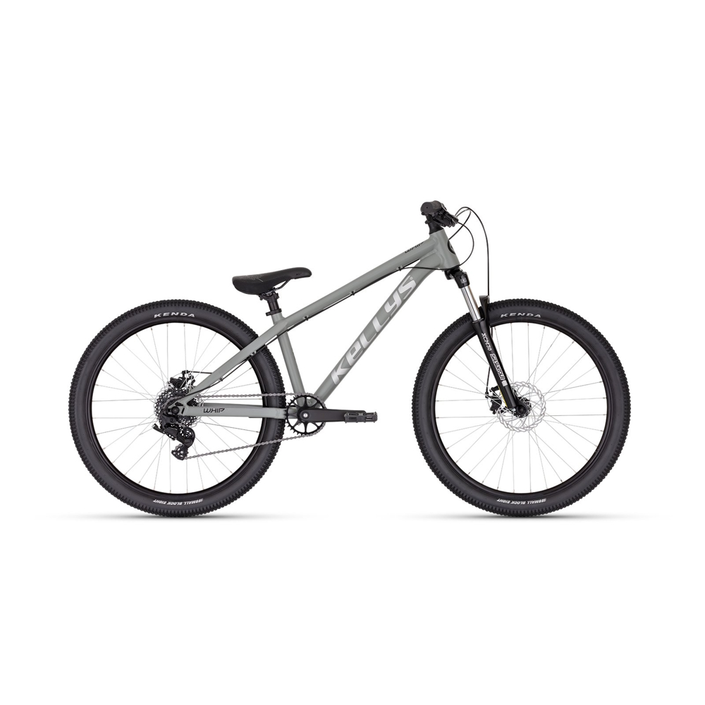Dirtové kolo KELLYS WHIP 10 DX 26" - model 2025 M (13", 155-175 cm) Moonstone Grey