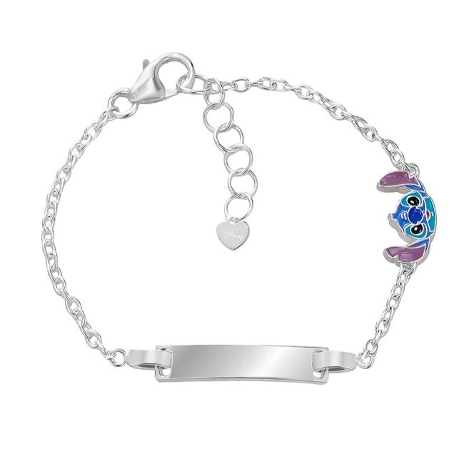 Disney Něžný stříbrný náramek Stitch BS00099SL-47.CS