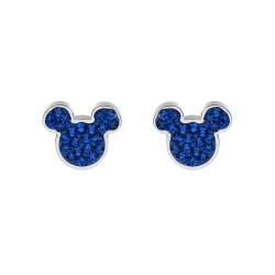 Disney Půvabné ocelové pecky se zirkony Mickey Mouse E600178RBL-B.CS