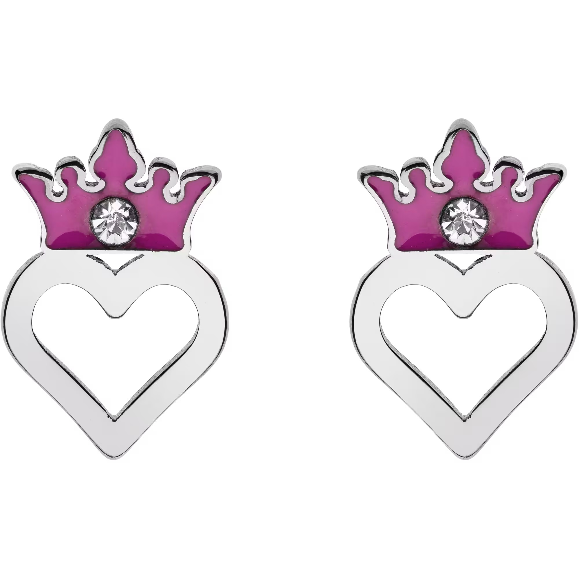Disney Slušivé ocelové náušnice Princess E600187RWL.CS