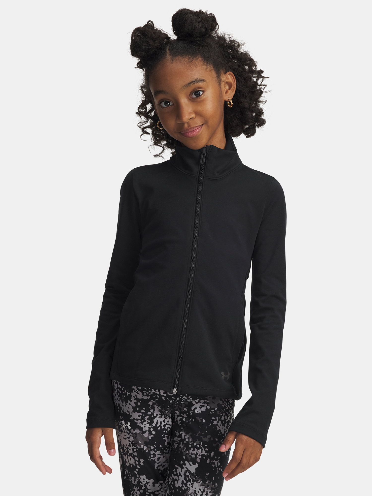 Dívčí bunda Under Armour Motion Jacket-BLK - Holky