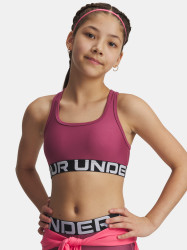 Dívčí podprsenka Under Armour G Crossback Bra-RED - Holky