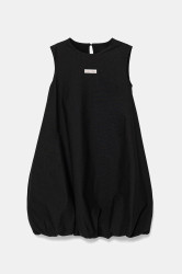 Dívčí šaty Calvin Klein Jeans černá barva, mini, IG0IG02980