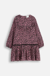 Dívčí šaty Coccodrillo fialová barva, mini, CRAFT PUNK GIRL KIDS