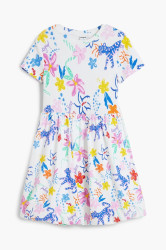 Dívčí šaty Desigual bílá barva, mini, 25SGVK03