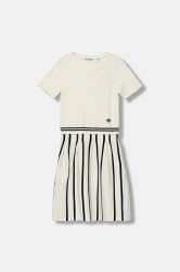 Dívčí šaty Guess béžová barva, mini, J5YK18 Z3OI0