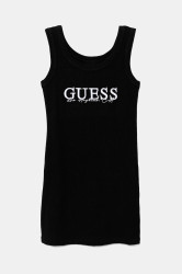 Dívčí šaty Guess černá barva, mini, přiléhavé, J5GK39 K8RT2