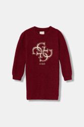 Dívčí šaty Guess červená barva, mini, K5BK06 Z3220