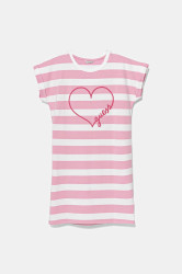 Dívčí šaty Guess růžová barva, mini, J5GK33 KBOR4