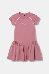 Dívčí šaty Guess růžová barva, mini, J5YK16 KCY62
