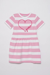 Dívčí šaty Guess růžová barva, mini, K5GK28 KBOR4