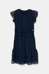 Dívčí šaty Guess tmavomodrá barva, mini, J5GK18 WA2T0