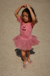 Dívčí šaty Konges Sløjd BALLERINA DRESS