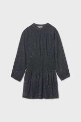 Dívčí šaty Mayoral černá barva, mini, 7909