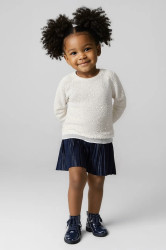 Dívčí šaty Mayoral modrá barva, mini, 4925