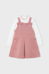 Dívčí šaty Mayoral růžová barva, mini, 4914
