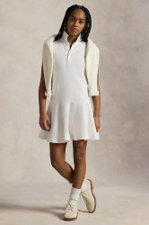 Dívčí šaty Polo Ralph Lauren bílá barva, mini, 313624740003