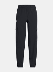 Dívčí sportovní kalhoty Under Armour UA Rival Woven Cargo Pants-BLK - Holky