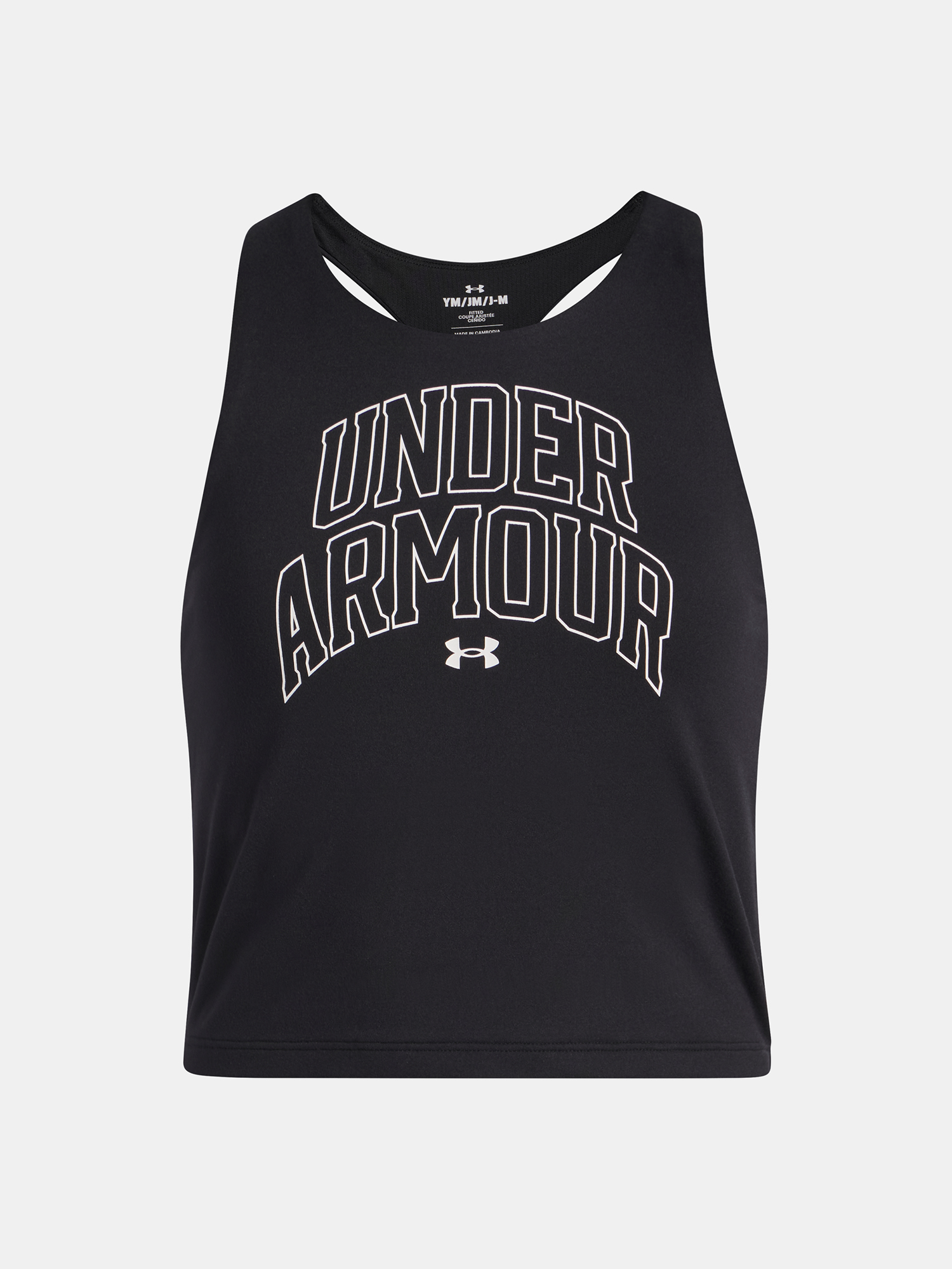 Dívčí tílko Under Armour UA Motion Branded Tank-BLK - Holky