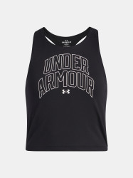 Dívčí tílko Under Armour UA Motion Branded Tank-BLK - Holky