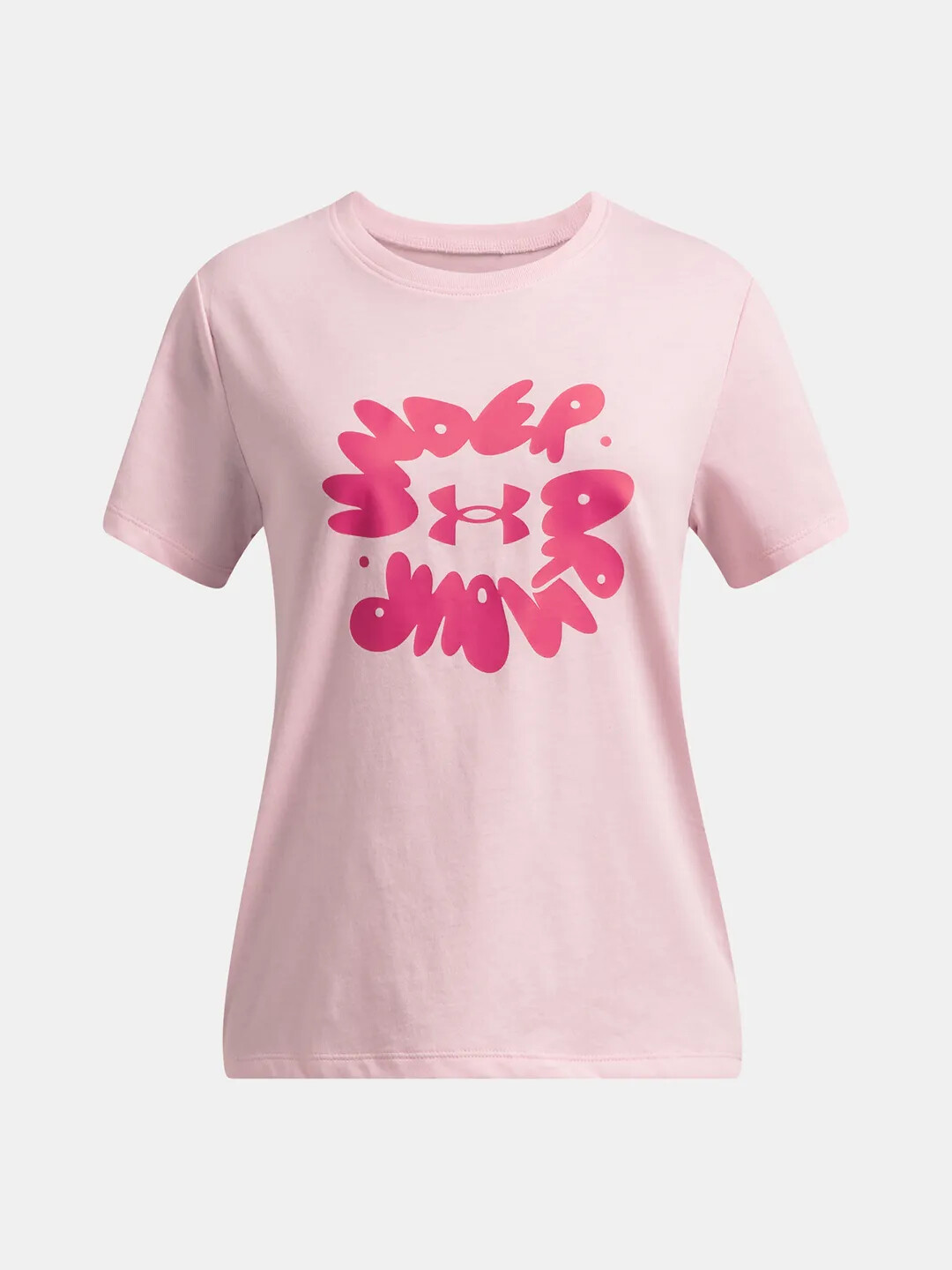 Dívčí tričko Under Armour Bubble Wordmark SS