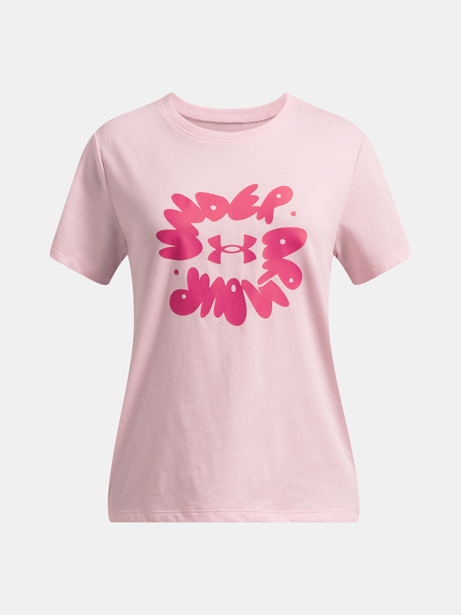 Dívčí tričko Under Armour UA Bubble Wordmark SS - Holky