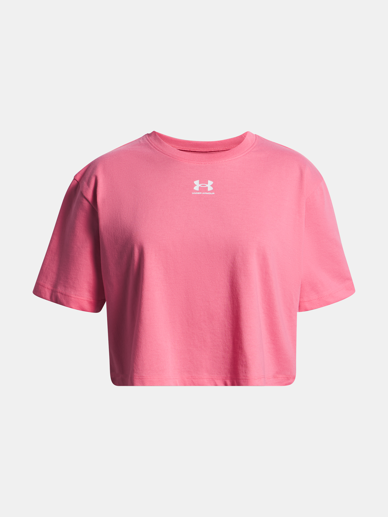 Dívčí tričko Under Armour UA Rival SS-PNK - Holky