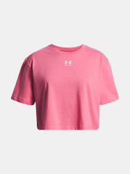 Dívčí tričko Under Armour UA Rival SS-PNK - Holky