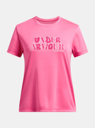 Dívčí tričko Under Armour UA Tech Wordmark SS - Holky