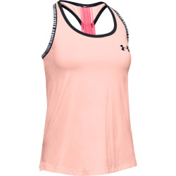 Dívčí triko Under Armour Knockout Tank Peach Frost YL