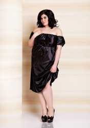 DKaren Woman's Plus Size Slip Anabel