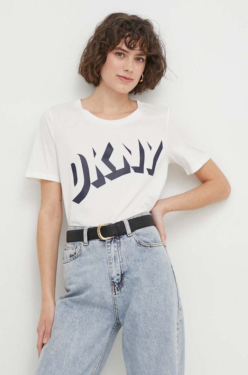 DKNY  Bavlněné tričko