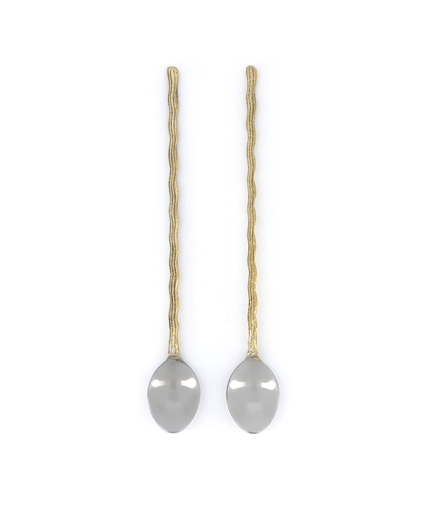 Doing Goods  Lžíce na latté  Wavy Latte Spoon Set 2-pack