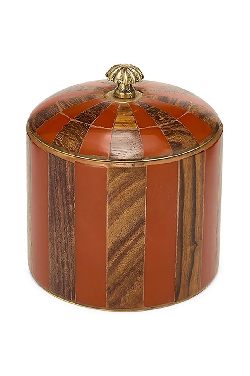 Doing Goods  Nádoba s víkem  Piper Striped Circus Box