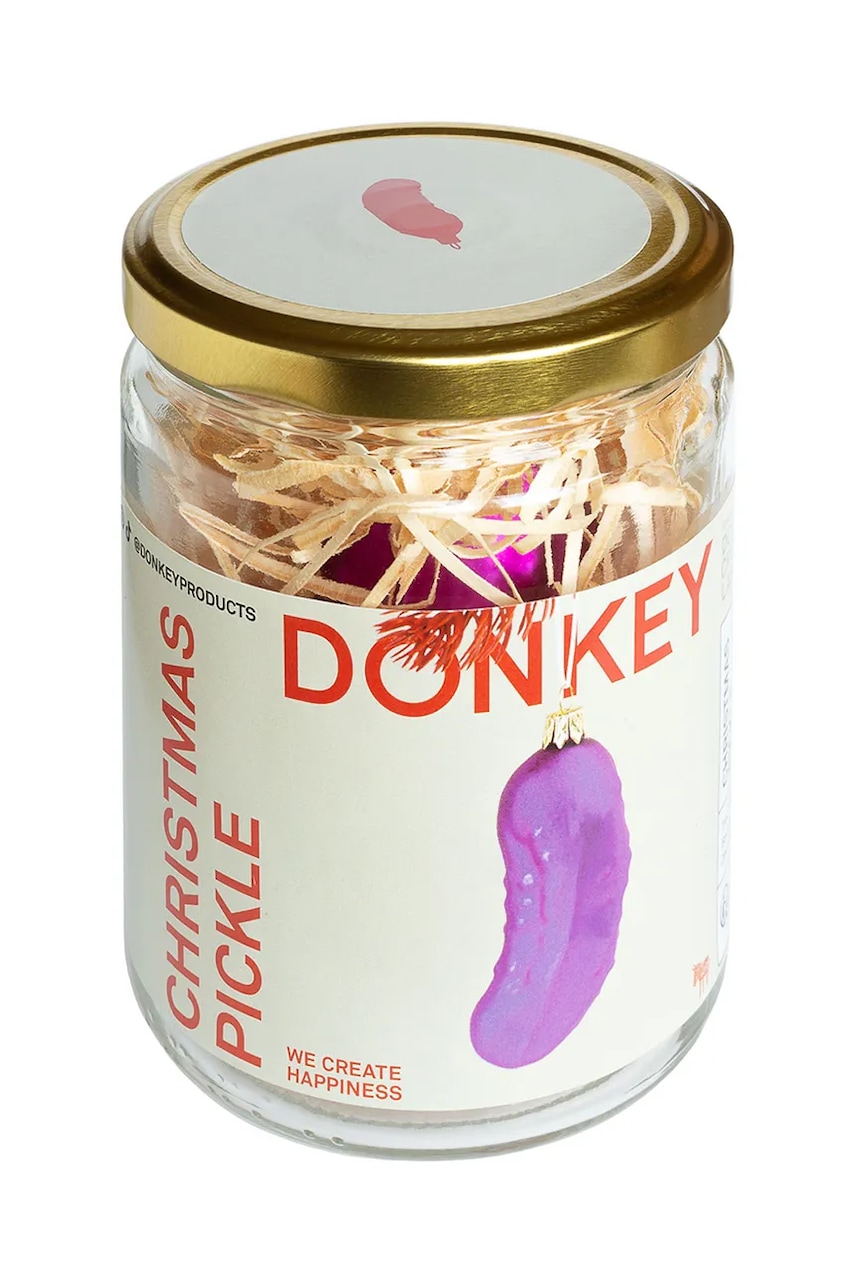 Donkey  Ozdoba na vánoční stromeček  Christmas Pickle