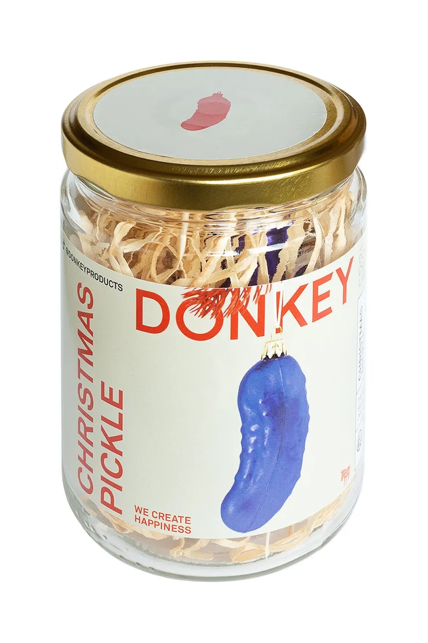 Donkey  Ozdoba na vánoční stromeček  Christmas Pickle