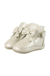 Donsje  boty kojenecké kožené Cubow Booties