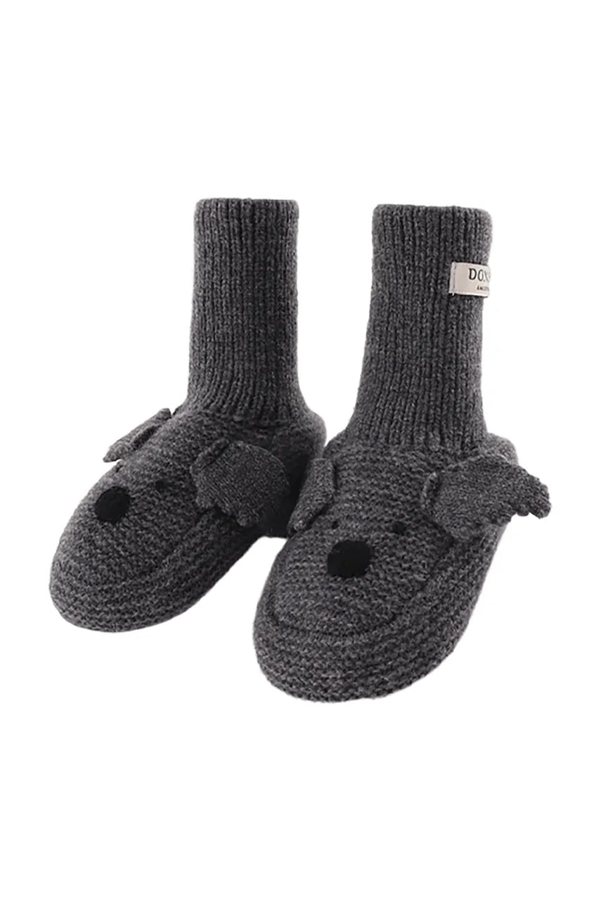 Donsje  boty kojenecké Maicer Merino Wool Booties Koala